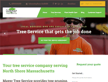 Tablet Screenshot of mayertree.com